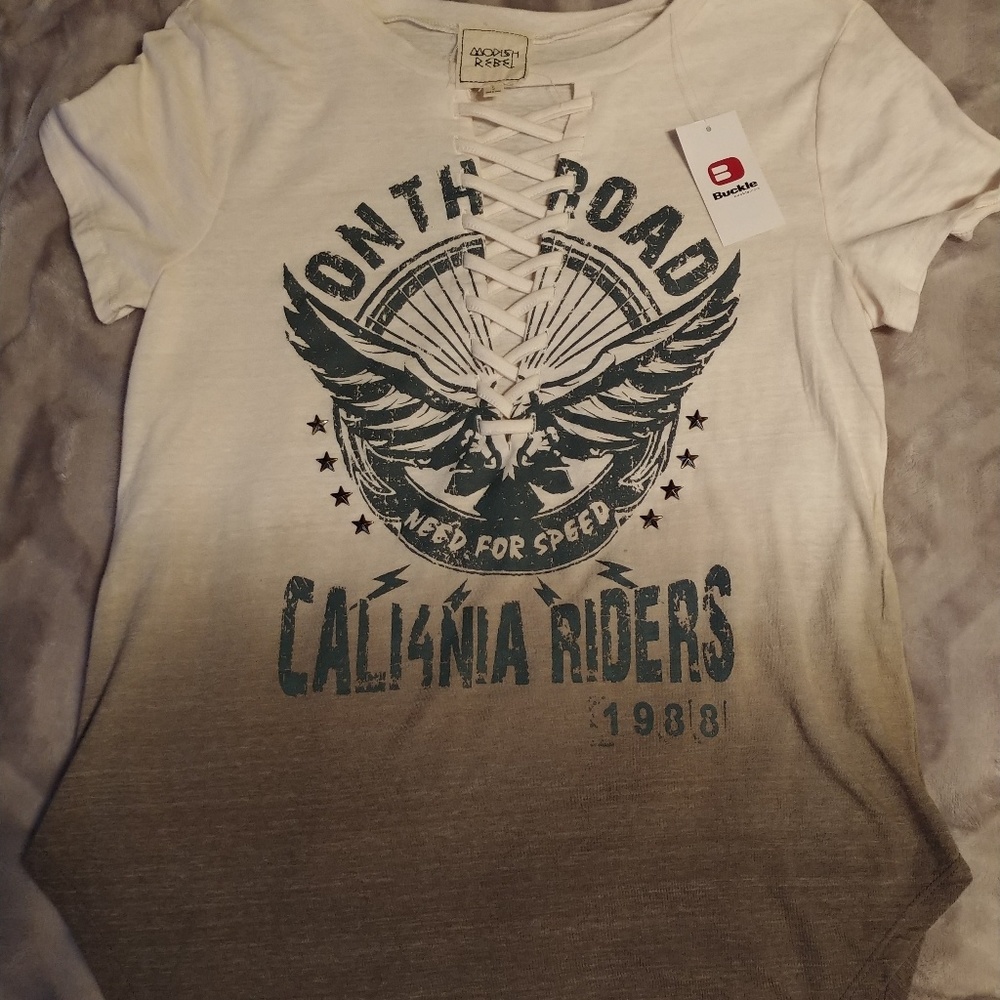 NWT tunic modish rebel from buckle